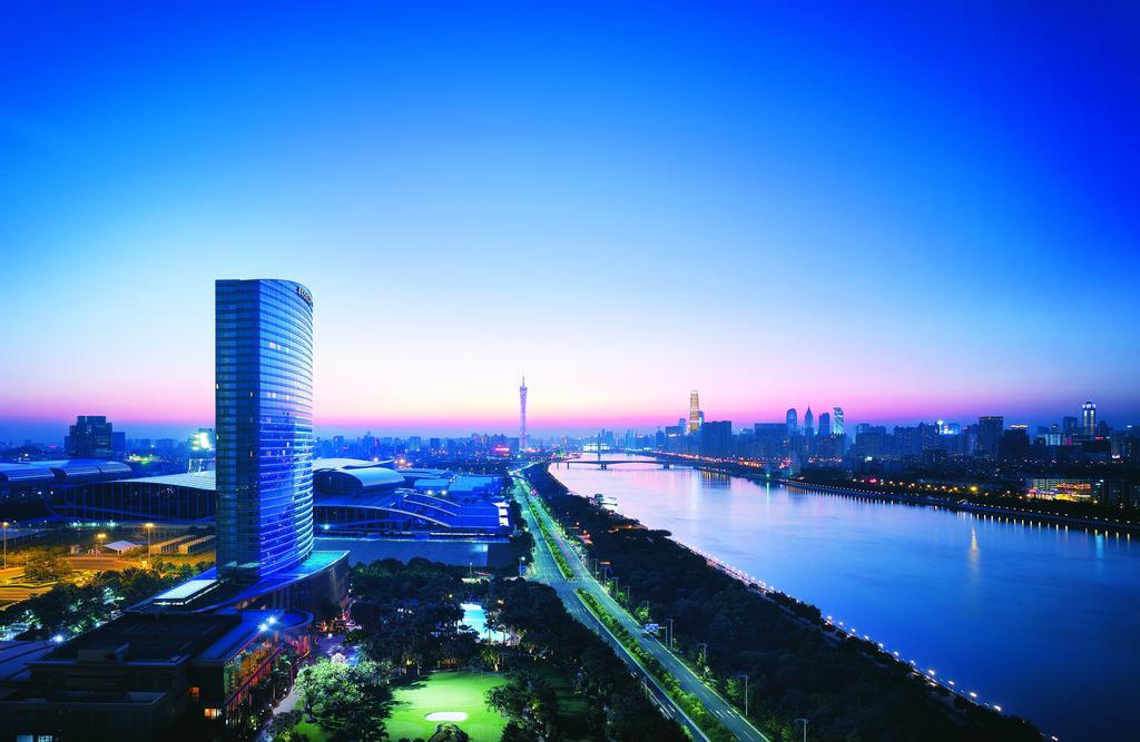 Shangri-La Guangzhou -3 Minutes By Walking Or Free Shuttle Bus To Canton Fair & Overseas Buyers Registration Service Eksteriør bilde